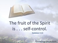 Galatians 5:22
